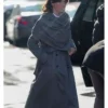 Rebecca Hall The Beauty 2026 Grey Coat