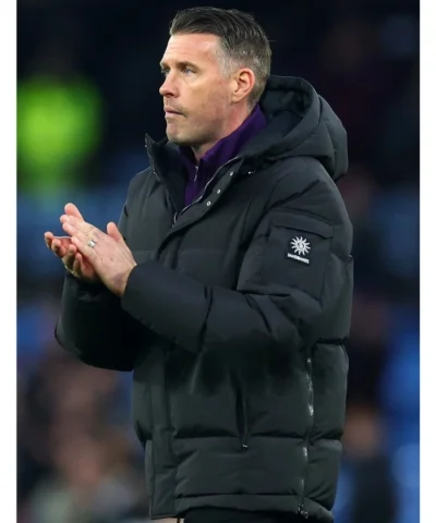 Rob Edwards Wolverhampton Wanderers Hooded Puffer Jacket