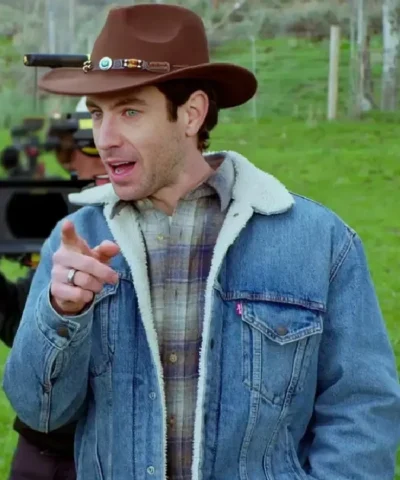 Robbie Simpson Finding Mr. Christmas Denim Jacke