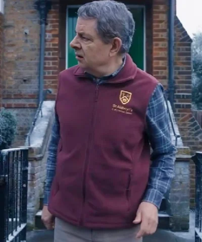 Rowan Atkinson Man Vs Baby 2025 Purple Vest