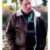 NCIS S23 Adam Ferrara Shearling Leather Jacket