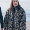 Down Cemetery Road S01 Ruth Wilson Sherpa Printed Jacket