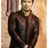 Simu Liu The Copenhagen Test Leather Jacket