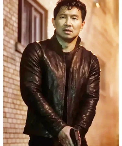 Simu Liu The Copenhagen Test Leather Jacket