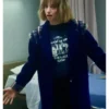Stranger Things S05 Maya Hawke Blue Wool Coat