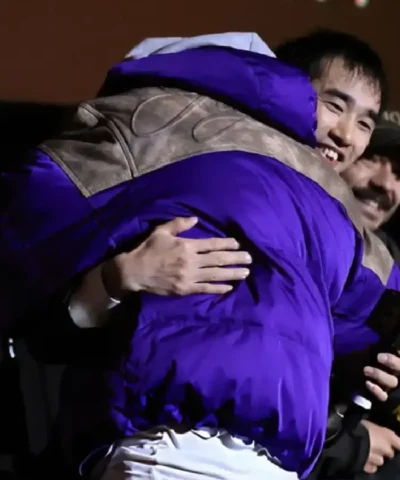 Alternative view of Marty Supreme BAFTA Screening Timothée Chalamet Jacket