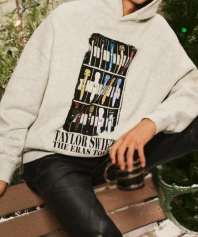 Swift The Eras Tour Microphone Set Hoodie