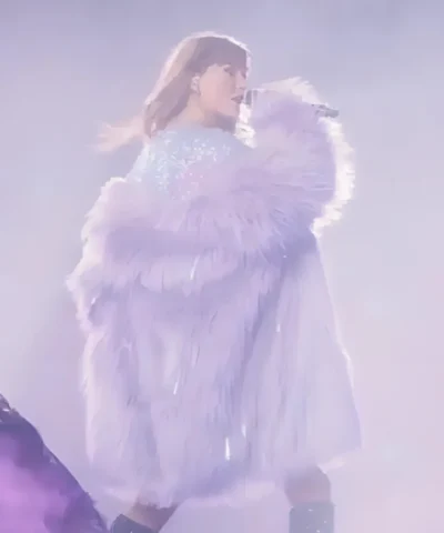 Alternative view of Taylor Swift The Eras Tour The Final Show 2025 Fur Coat