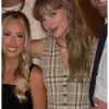 Taylor Swift 2025 Patrick Mahomes Birthday Brown Vest