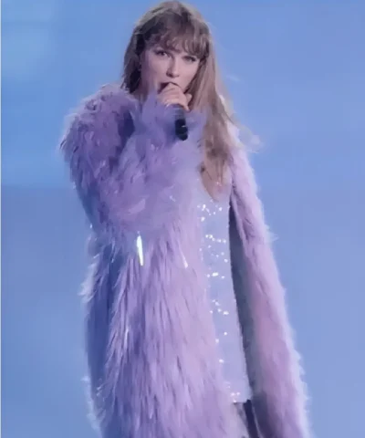 Taylor Swift The Eras Tour The Final Show 2025 Fur Coat