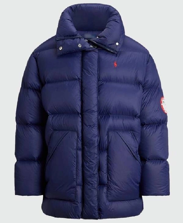 Team USA Olympics 2026 Oversized Down Puffer Jacket