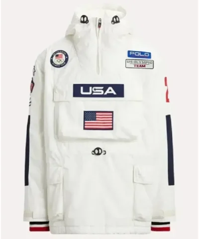 Team USA Winter Olympics 2026 Anorak Jacket