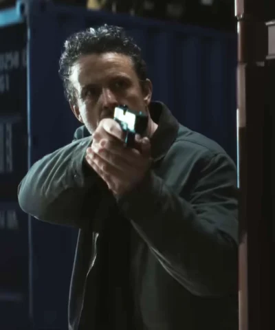 David Lyons The Beast in Me S01 Green Jacket