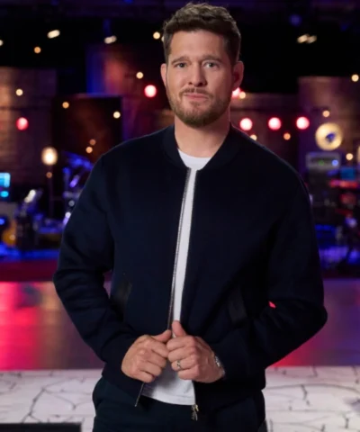 The Voice S28 Michael Bublé Bomber Jacket