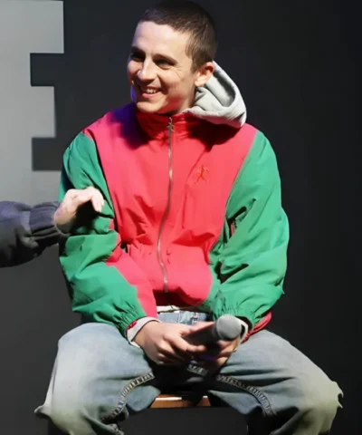 Timothée Chalamet Marty Supreme Christmas Jacket