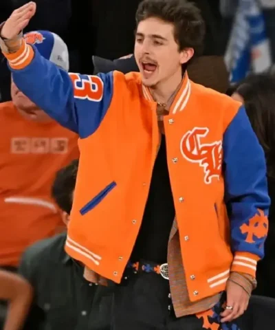 Timothee Chalamet Varsity Jacket