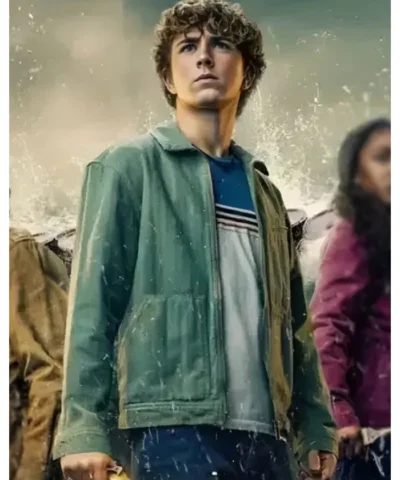 Walker Scobell PJATO S02 Green Jacket