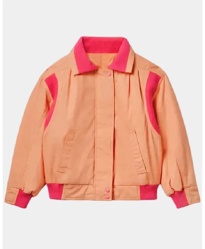 Holly Wheeler Stranger Things S05 Orange Jacket - Image 3