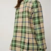 the F You Want Stacy London Green Plaid Blazer
