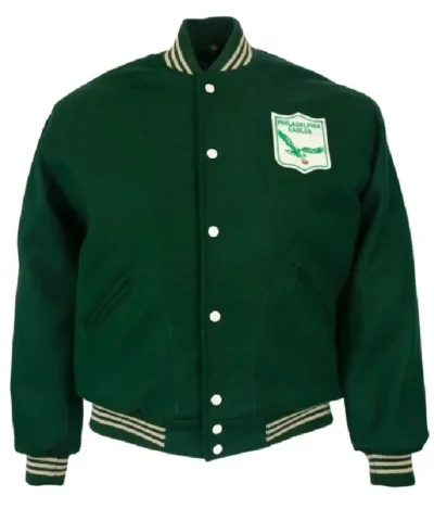 1960 Philadelphia Eagles Green Varsity Jacket