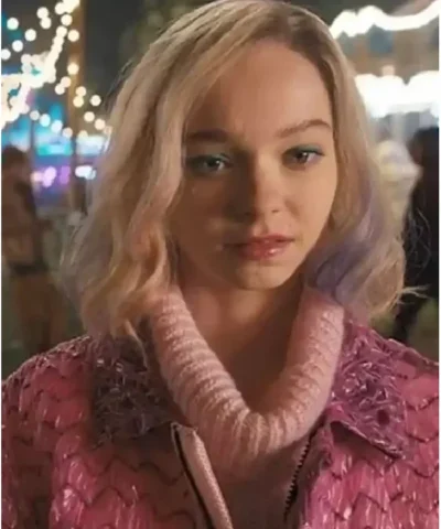 2022 Enid Sinclair Pink Bubble Wrap Jacket