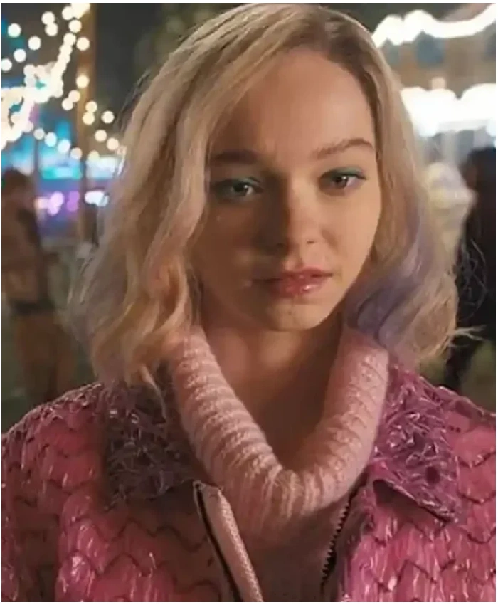 2022 Enid Sinclair Pink Bubble Wrap Jacket