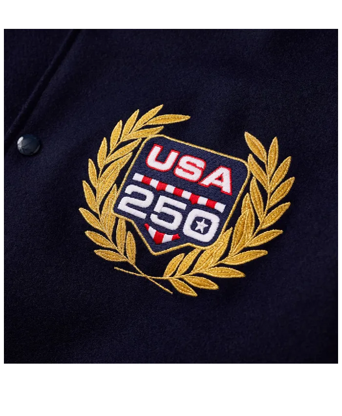 250th Blue Varsity Jacket