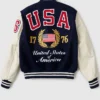 250th Blue Varsity Jacket