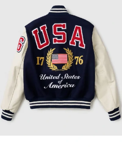 250th Blue Varsity Jacket