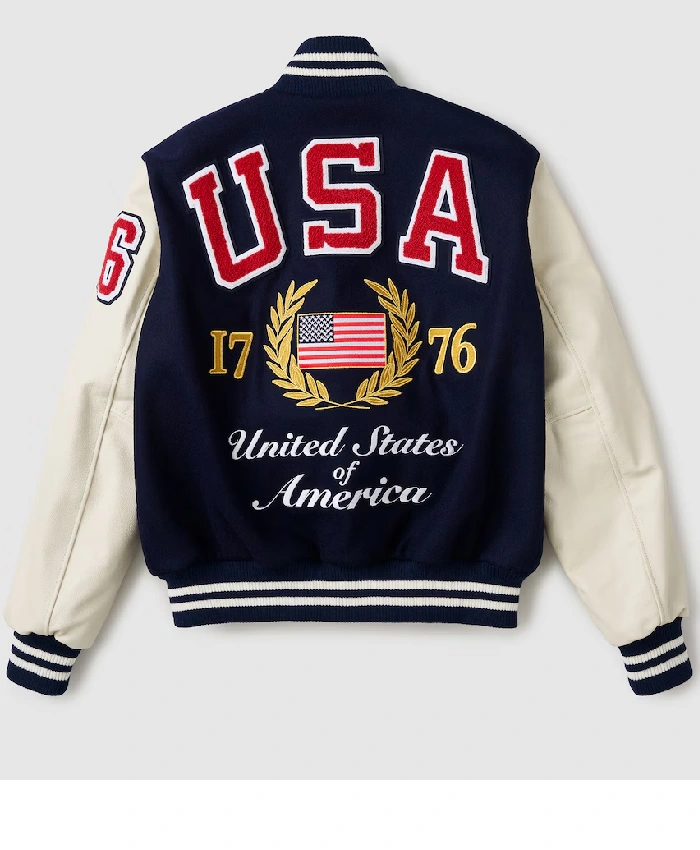 250th Blue Varsity Jacket