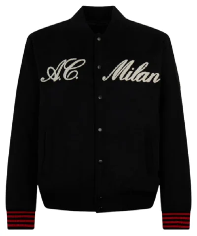 AC Milan x NY Yankees Varsity Jacket