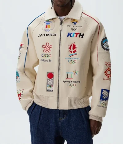 AVIREX Olympics Heritage Bomber Jacket