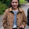 Gideon Adlon Ghosts S05 Brown Suede Jacket