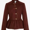 Adidas Chinese New Year Peplum Brown Jacket
