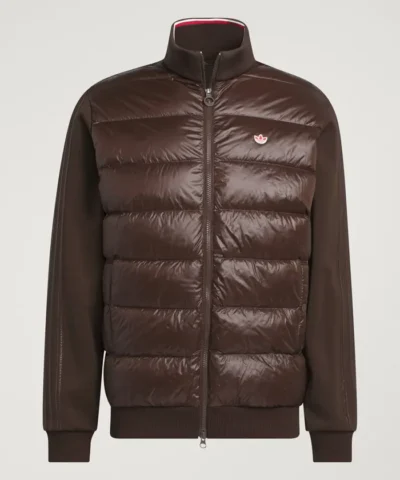 Adidas Down Brown Puffer Jacket