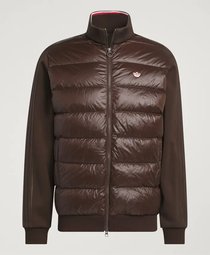 Adidas Down Brown Puffer Jacket