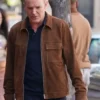 Agents Of Shield Phil Coulson Brown Suede Leather Jacket