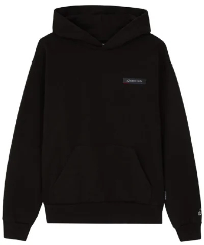 AlphaTheta One Through Music Black Hoodie