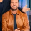 American Idol S24 Luke Bryan Leather Jacket