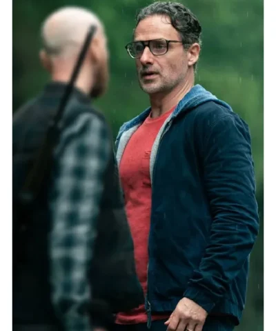 Andrew Lincoln Cold Water Blue Jacket
