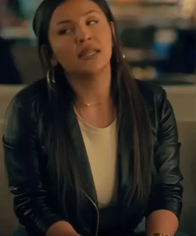 Relationship Goals Annie Gonzalez Black Leather Jacket