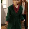 Ariana Grande Saturday Night Live Green Coat