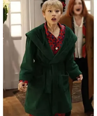 Ariana Grande Saturday Night Live Green Coat