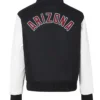 Arizona Diamondbacks Classic Full-Zip Bomber Varsity Jacket