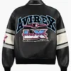 Avirex x Starter Super Bowl LX Black Leather Bomber Jacket for Men and Women