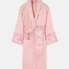 Baby Pink Versace Robe