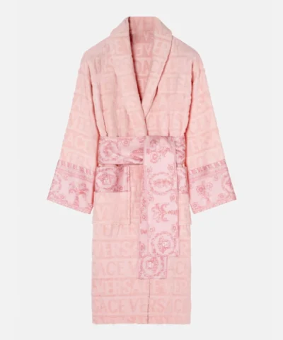 Baby Pink Versace Robe
