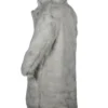 Barbie 2023 Ryan Gosling White Fur Trench Coat