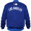 Baseball Team Los Angeles Dodgers Dugout Blue Bomber Jacket