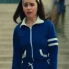 Bea Ponies 2026 Emilia Clarke Blue Track Jacket